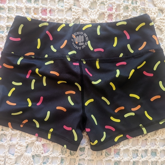 Feed me Fight me shorts - Picture 3 of 4